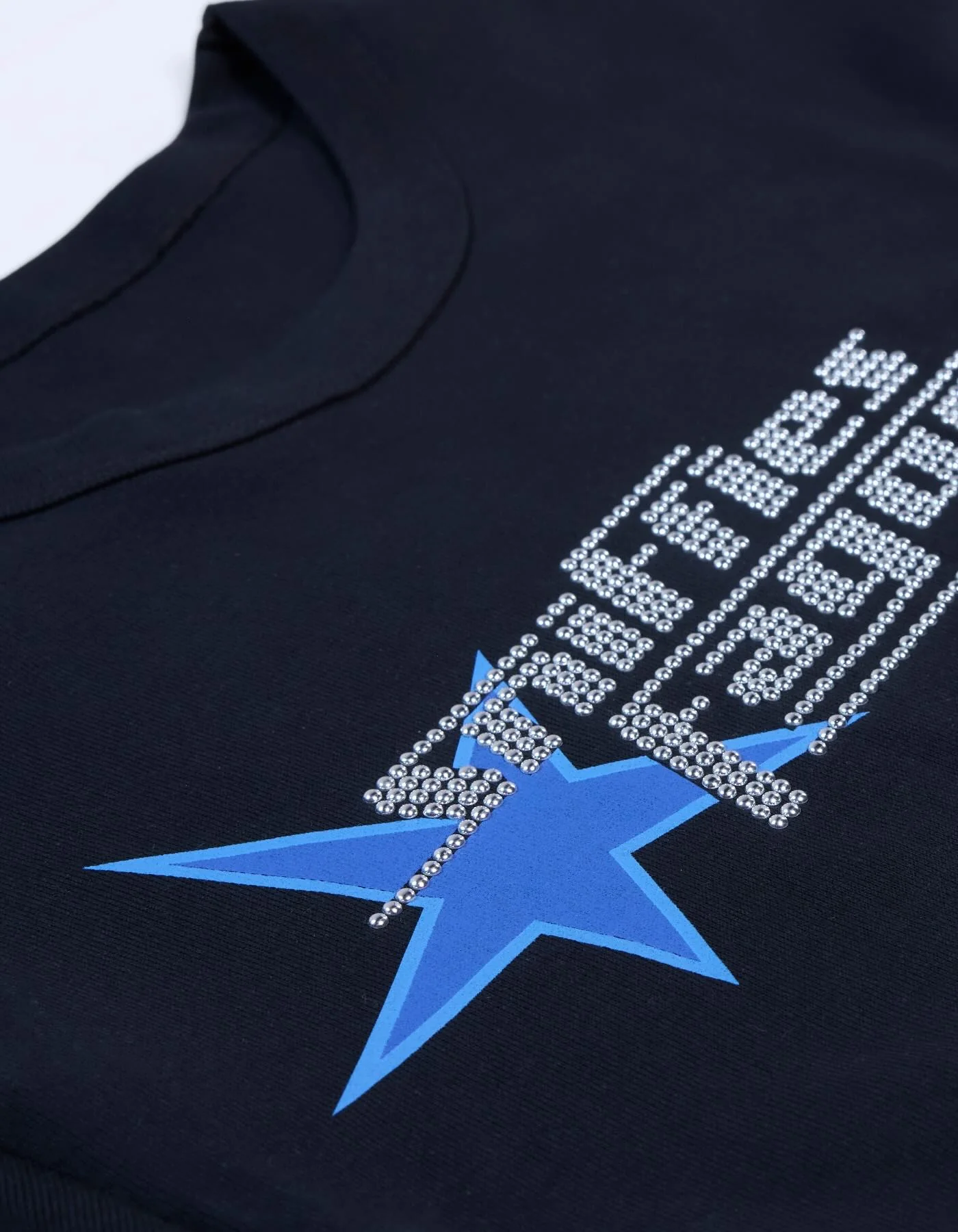 Studded Fagg*t Ribbed Tee - Black - Image 7
